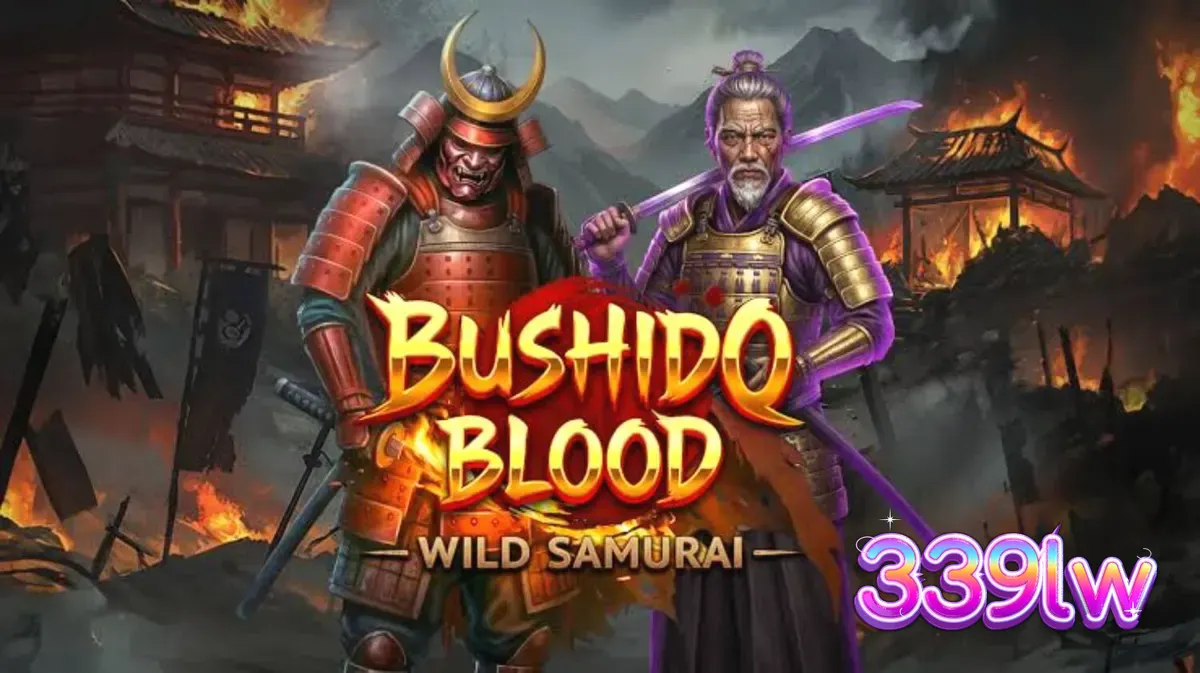 Tampilan visual slot Bushido Blood dengan tema samurai dan elemen tradisional Jepang.
